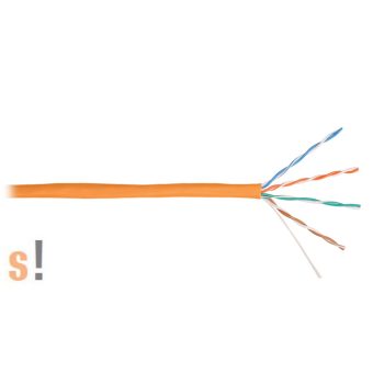   NKL 4101C-OR # Cat5e UTP falikábel/LSOH/100 méter/24AWG/narancs/nem árnyékolt, NIKOMAX