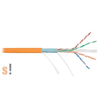   NKL 4241C-OR # Cat6 F/UTP falikábel/LSOH/100 méter/24AWG/narancs/ árnyékolt, NIKOMAX
