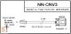 NN-CNV3 # RS232/RS422 programozó kábel adapter FUJI N PLC-hez
