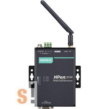  NPort W2150A # WiFi - soros RS-232/422/485 konverter/server/802.11a/b/g/n WLAN/Antenna, MOXA