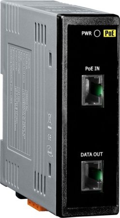 NS-200PS # Ipari PoE Ethernet tápleválasztó, splitter, ICP DAS