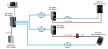 NS-200PS # Ipari PoE Ethernet tápleválasztó, splitter, ICP DAS
