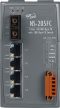 NS-205FC  # Multi-mód, SC csatlakozó, 4-port 10/100 Mbps és 1 fiber port Switch, ICP DAS