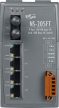 NS-205FT  # Multi-mód, ST csatlakozó, 4-port 10/100 Mbps és 1 fiber port Switch, ICP DAS
