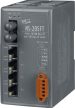 NS-205FT  # Multi-mód, ST csatlakozó, 4-port 10/100 Mbps és 1 fiber port Switch, ICP DAS