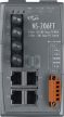 NS-206FT CR # Multi-mód, ST csatlakozó, 4-port 10/100 Mbps és dupla fiber port switch, ICP DAS