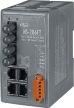 NS-206FT CR # Multi-mód, ST csatlakozó, 4-port 10/100 Mbps és dupla fiber port switch, ICP DAS