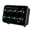 NS-208PSE-M12-IP67 # PoE Ethernet Switch, 8 port, IP67, ICP DAS