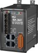 NSM-206FC # Multi-mód, SC csatlakozó, 4-port 10/100 Mbps és dupla fiber port switch, fémház, ICP DAS