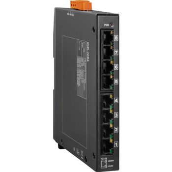   NSM-208A # Ethernet switch, 8 port, 10/100 Mbps, +12 VDC ~ +48 VDC, fémház, ICP DAS