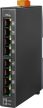 NSM-208A # Ethernet switch, 8 port, 10/100 Mbps, +12 VDC ~ +48 VDC, fémház, ICP DAS