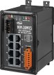 NSM-209FCS # Single-mód, 30km, SC csatlakozó, 8-port 10/100 Mbps és 1 fiber port switch, fémház, ICP DAS