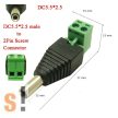 PC-TB-5.5-2.1-DC # DC tápegység csatlakozó sorkapoccsal, 5,5/2,1mm