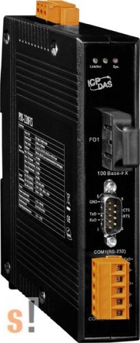 PDS-220FCS-60 # Soros/Üvegszál/Konverter/Programozható/1x RS-232 és 1x 422/485port /Fiber port/Single mód/FC/60km-ICPDAS