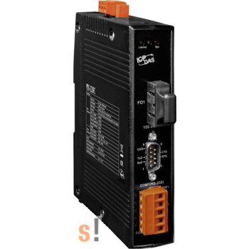   PDS-220FC # Soros/Üvegszál/Konverter/Programozható/1x RS-232 és 1x 422/485port /Fiber port/Multimód/FC/2km-ICPDAS