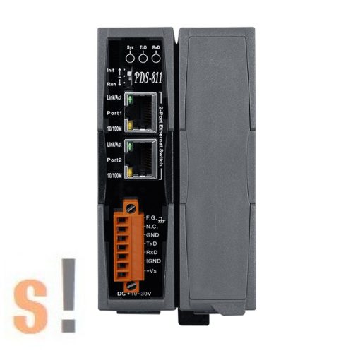 PDS-811 # Soros-Ethernet készülék szerver/ Device Server/Programozható/1x bővítő hely/ICP DAS