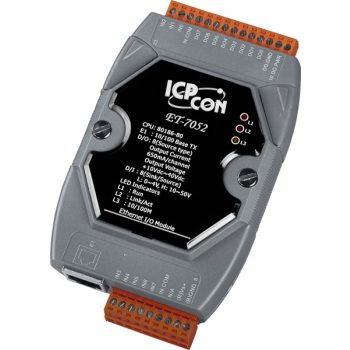   PET-7052 # PoE Ethernet I/O Module/Modbus TCP/8DI/8DO, ICP DAS