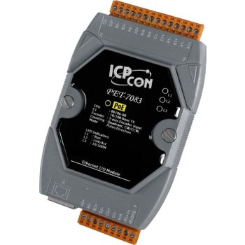   PET-7083 # PoE Ethernet I/O Module/Modbus TCP/3-axis Encoder, ICP DAS