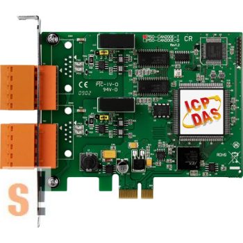   PEX-CAN200i-T  # PCI kártya/Express/CAN/2 port/sorkapocs/szigetelt, ICP DAS