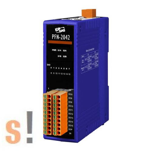 PFN-2042  # PROFINET I/O Module/16DO/szigetelt, ICP DAS