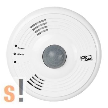   PIR-130-DC CR # PIR Mozgás és hőmérséklet érzékelő szenzor/10~30 VDC/RS-485 port/1x relé/8 méter átmérő/360 fok/ICP CON/ICP DAS