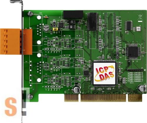PISO-CAN100U-T  # PCI kártya/Universal/CAN/1 port/sorkapocs/szigetelt, ICP DAS