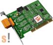 PISO-CAN100U-T  # PCI kártya/Universal/CAN/1 port/sorkapocs/szigetelt, ICP DAS