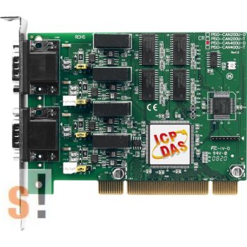   PISO-CAN400U-D # PCI kártya/Universal/CAN/4 port/D-sub/szigetelt/ ICP DAS