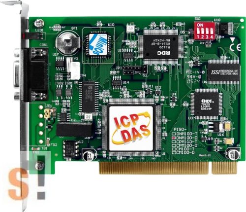 PISO-DNM100U-D # PCI kártya/Universal/CAN/Master/DeviceNet/D-Sub 9pin/szigetelt, ICP DAS