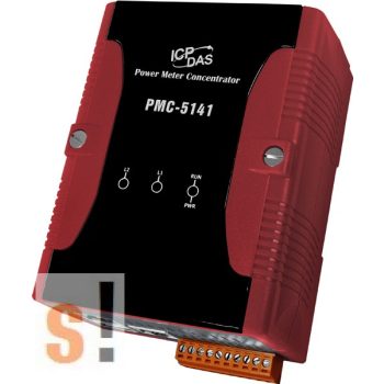   PMC-5141-EN # Power Meter Concentrator/Modbus TCP, ICP DAS ( English ) (RoHS)