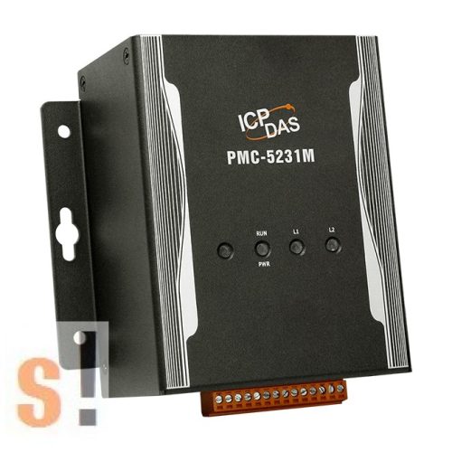 PMC-5231M # IoT fogyasztás mérés/ Power Concentrator/Fém ház/ModbusTCP/RTU/1x GbE/1x RS-232 port/2x RS-485 port/USB port/SNMP/MQTT/Microsoft Azure és IBM Bluemix támogatás/ICP CON, ICP DAS