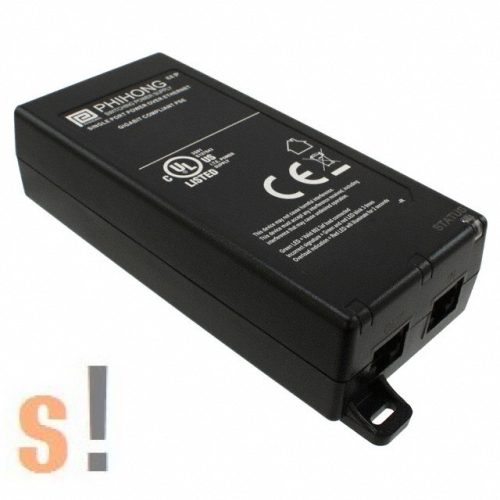 POE21U-1AF # PoE Injector/ 56V/ 19,6W/350mA, Phihong