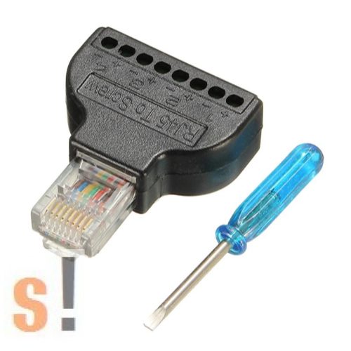 RJ45/TB # RJ45 - sorkapocs átalakító