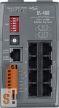 RS-408 CR # 8 portos redundáns Ring switch szigetelt tápfeszültség bemenettel +10 VDC ~ +30 VDC (RoHS), ICP DAS