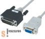   RS232/S5 # Siemens S5 PLC programozó kábel/RS-232/TTY/Szigetelt/6ES5 734-1BD20 helyett