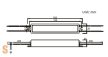 SCH-18-12 # SCHARFER 12Vdc/18W vízálló IP67 védettségű LED tápegység/ 12Vdc/1,5A/18W/ aluminium ház