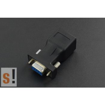   SEFIT0857 #  Sub-D9 mama -- RJ45 átalakító/DB9 mama csatlakozó/RJ45 alj