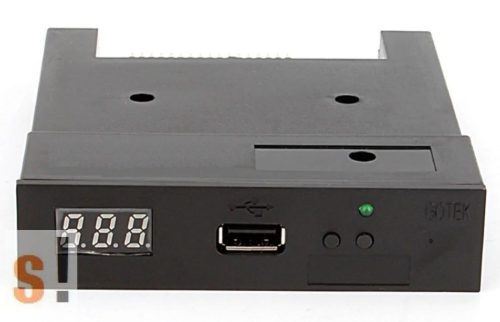 SFR1M44-U100 # USB Floppy Emulátor/1.44MB/LED/fekete - GOTEK