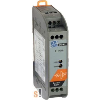   SG-3081 # Jelkondícionáló/Be/Ki modul/DC áram/1x AI/1x AO/szigetelt, ICP DAS