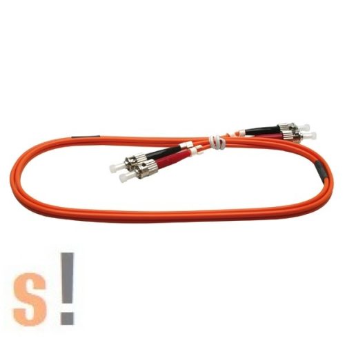ST-ST-30M # Optikai patch kábel/ST-ST csatlakozók/62,5/125um/30 méter/narancs szín