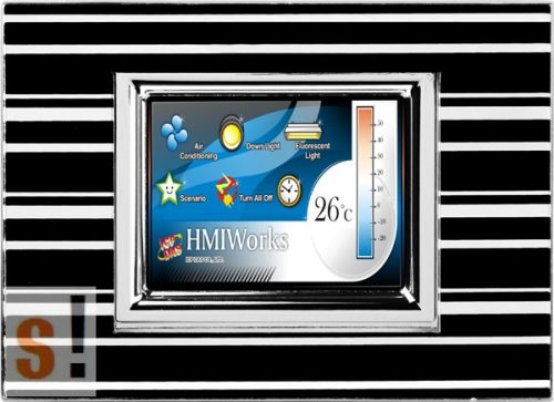 TPD-283-M3 # 2.8" HMI Panel/PoE Ethernet/Modbus TCP, ICP DAS