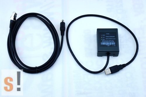 TSXCUSB485C # Schneider PLC/HMI multi funkciós USB programozó kábel, USB/RS-485, tartozék TSXCRJMD25 kábel, TSXCUSB485