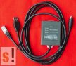 TSXCUSB485C # Schneider PLC/HMI multi funkciós USB programozó kábel, USB/RS-485, tartozék TSXCRJMD25 kábel, TSXCUSB485
