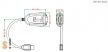 UPort 1110 # USB - soros RS-232 konverter/Ipari megbízhatóság és minőség/ MOXA