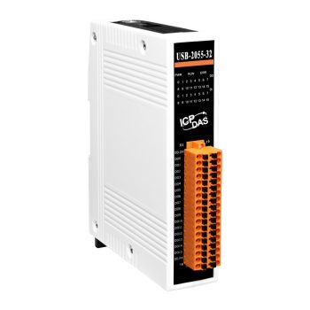   USB-2055-32 # USB I/O Modul/16x DI/16x DO/szigetelt, ICP DAS, ICP CON