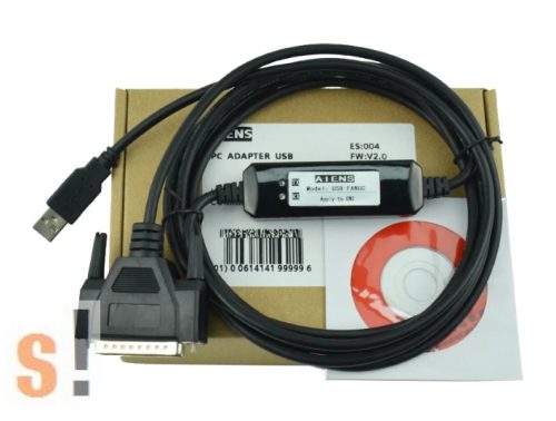 USB-FANUC #  FANUC CNC programozó kábel/USB port/ DB25 port/AIENSN