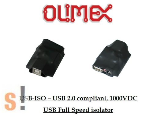 USB-ISO # USB optikai leválasztó/USB Isolator/ 1000 Vdc, Olimex