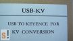 USB-KV # Keyence PLC programozó kábel/USB