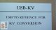 USB-KV # Keyence PLC programozó kábel/USB