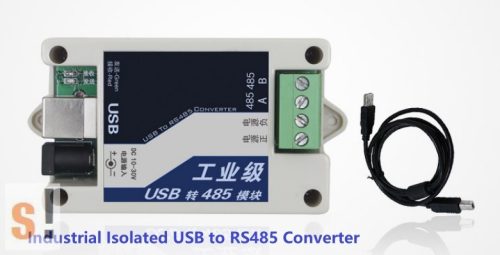 USB-RS485 # USB - RS-485 konverter/ipari/15kV ESD/600W túlfeszültség védelem/szerelőlapra rögzíthető